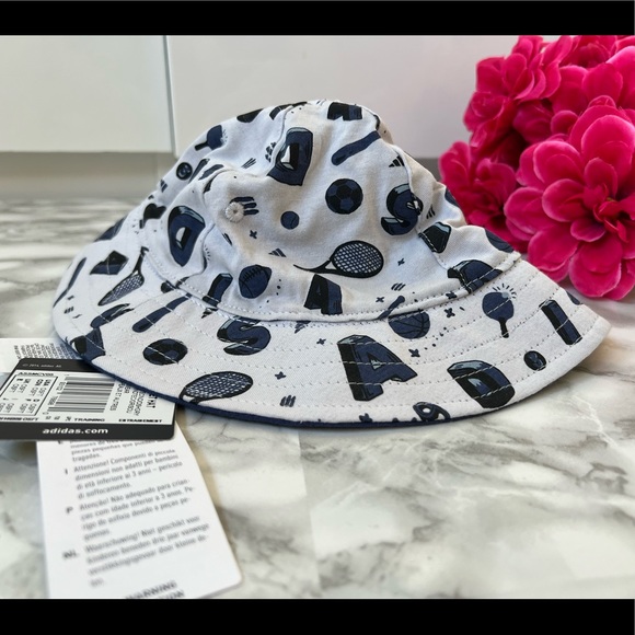 BRAND NEW! Lot of two (2) adidas Reversible Toddler Bucket Hats - Picture 5 of 10